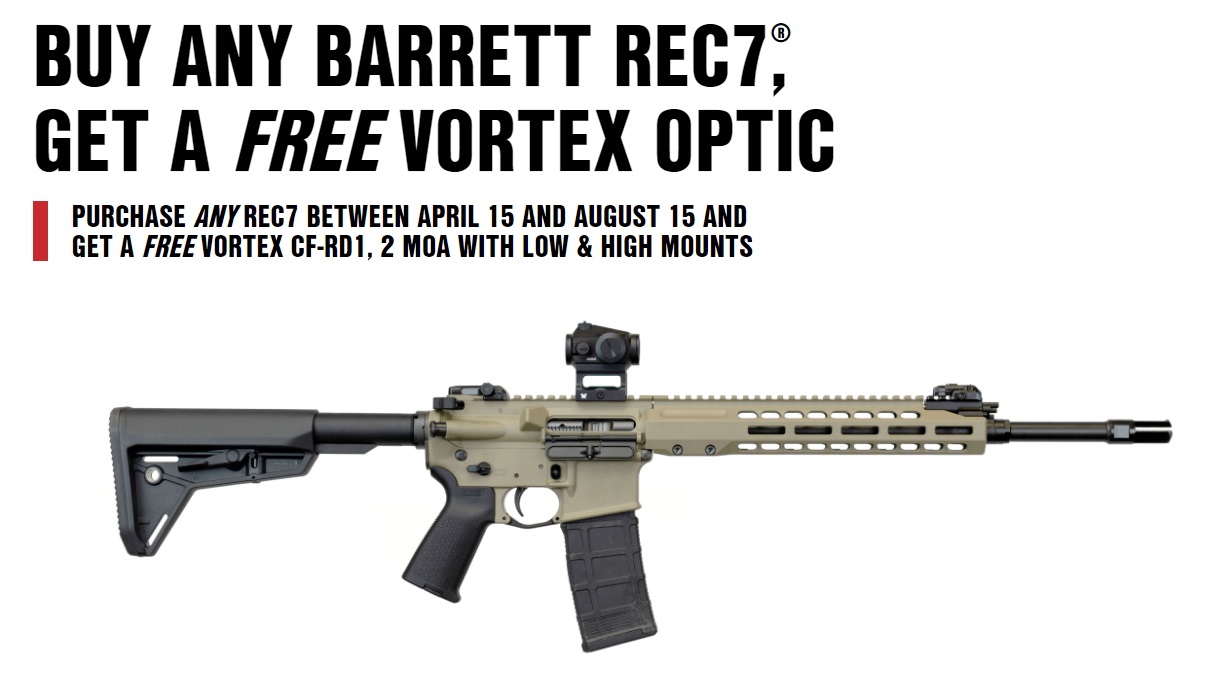 Barrett Optic Rebate Gun Rebates