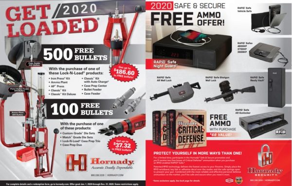 hornady-deals-2020-gun-rebates