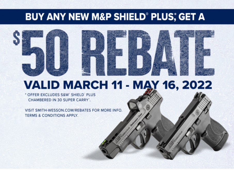 S W 50 Rebate Gun Rebates