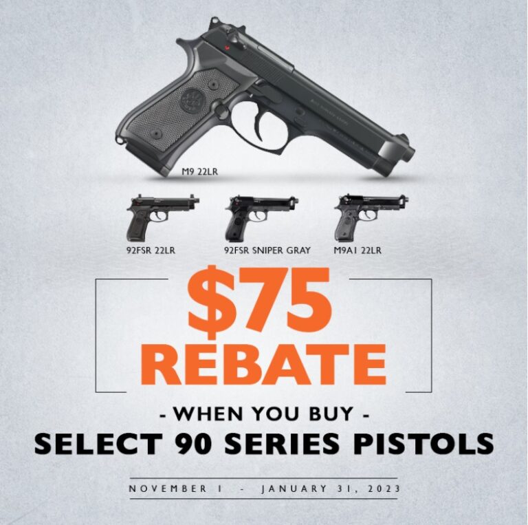 Beretta Gun Rebates